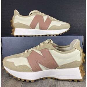 New Balance 327 Women's 6.5 Beige Incense Bone WS327NKA NIB No Lid Fast Ship